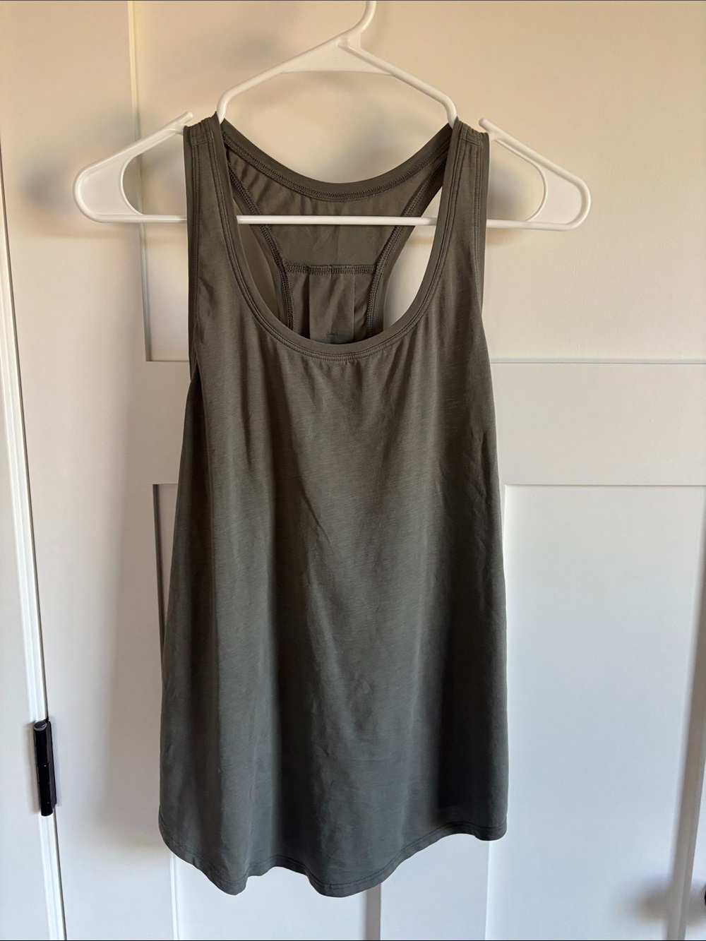 lululemon athletica Olive Green Racerback Tank